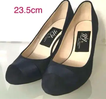 모드 에 자코모 지제지 펌프스 23.5cm 네이비