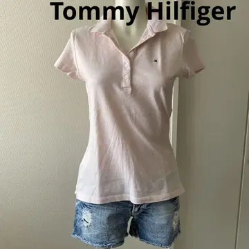 Tommy Hilfiger 핑크 피케 셔츠 반팔