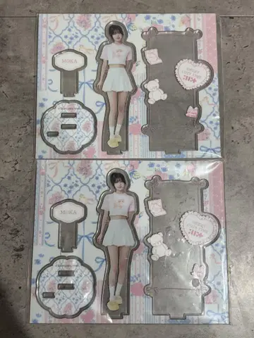 ILLIT 에니마이 복권 C상 아크릴 스탠드 모카 2개 세트