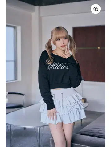 mililoa 밀리로아 티어드 팬츠 스커트