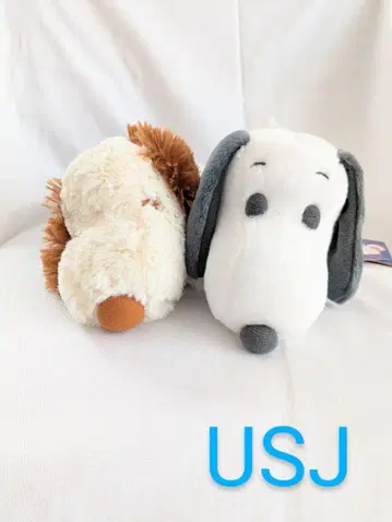 USJ 스누피 누워 있는 봉제 인형 세트