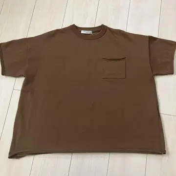 FREAK'S STORE 썸머 니트 티셔츠 브라운