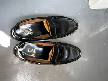 REGAL 블랙 로퍼 26.0