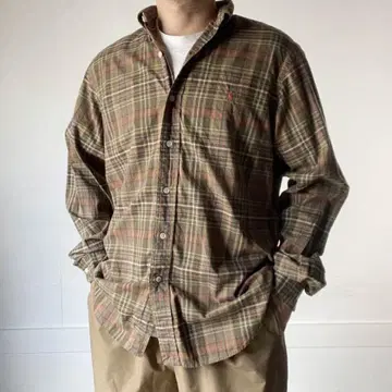 90년대 랄프 로렌 CLASSIC FIT 버튼 다운 셔츠 M