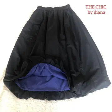 더 시크 THE CHIC 다이애나 헤름 벌룬 롱 스커트