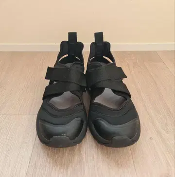 무인양품 스니커즈 샌들 24.5 - 25.0 cm 블랙 검정