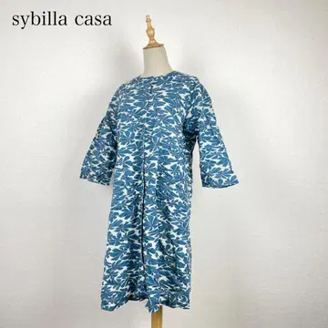 sybilla casa 룸 원피스 꽃무늬 시어서커