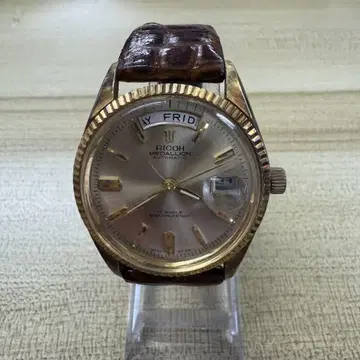 남성용 손목시계 앤티크 레어템 RICOH MEDALLION 오토매틱