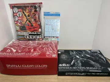 RG 시난주 클리어 컬러 확장 부품 액션 베이스 1 데칼 세트