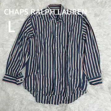 CHAPS RALPH LAUREN 챕스 스트라이프 남성용 셔츠 긴팔