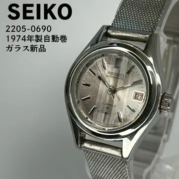 SEIKO 세이코 2205-0690 1974년 제작 오토매틱 유리 새상품