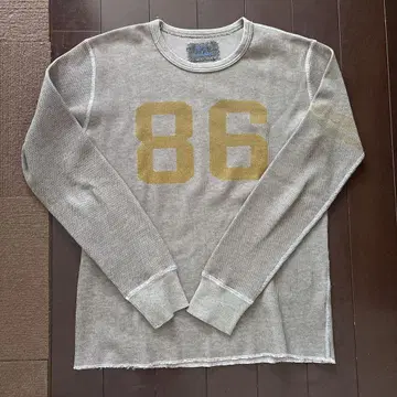 수회 착용 R.H. Vintage 얇은 소재 와플 긴팔 티셔츠 M