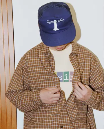CTC 스토어 레트로 그리드 셔츠