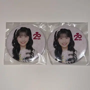 48의 날 사토 아이리 AKB48 스크래치 캔뱃지 2개 세트