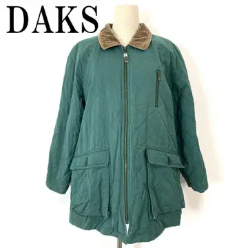 DAKS 닥스 퀼팅 자켓 그린 11AR B8871