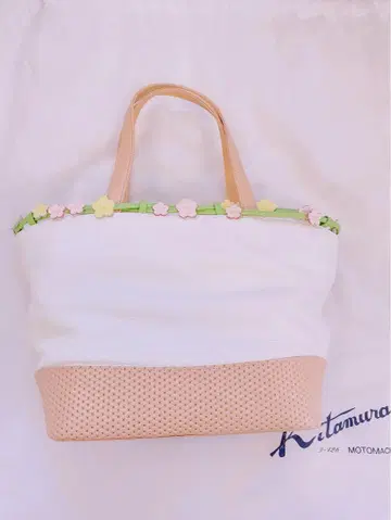 키타무라 토트백 꽃