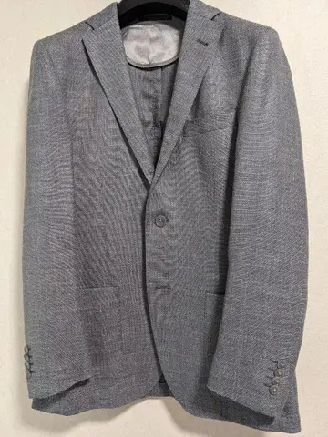 CORNELIANI 그레이 테일러드 자켓