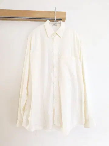 새상품급! 오라리 WASHED FINX TWILL BIG SHIRTS 4