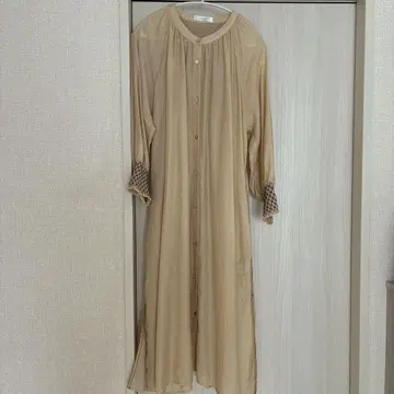 에이미 로우 셔츠 원피스