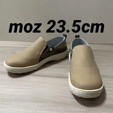 새상품 모즈 moz 멀티 컬러 사이드 고어 슬립온 스니커즈 23.5