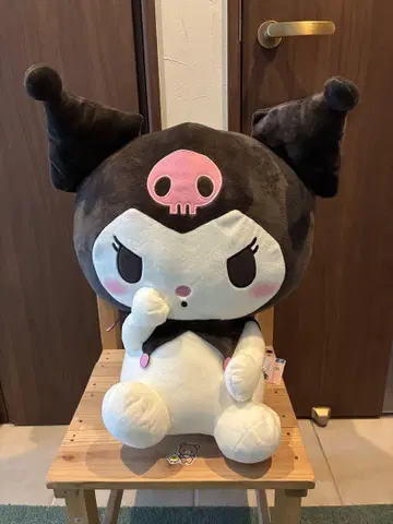 Sanrio 쿠로미 초초 BIG 봉제 인형 카시게 포즈