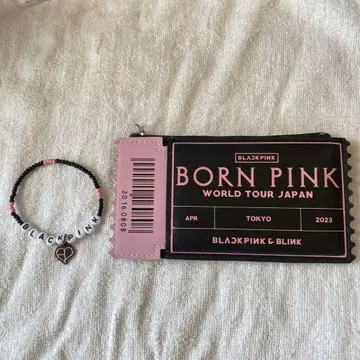 blackpink 불핑 도쿄 파우치 비즈 팔찌