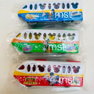 디즈니 토미카 리조트 라이너 토이 팩토리 3대 세트