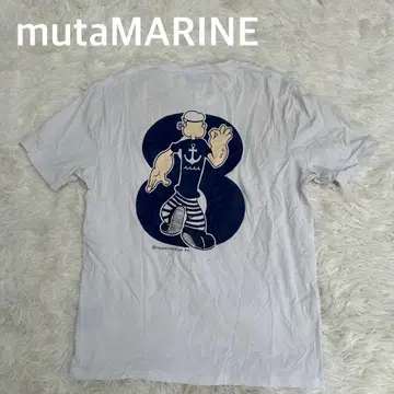 mutaMARINE 무타 마린 뽀빠이 콜라보 티셔츠 반팔 상의