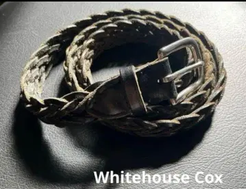 Whitehouse Cox 가죽 메쉬 벨트
