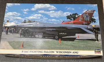 미조립 하세가와 1/48 F-16C 위스콘신 ANG