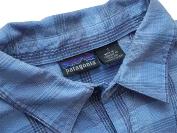 2000년 제작 Patagonia 파타고니아 시어서커 셔츠 y2k