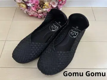 Gomu56 메쉬 밸리 신발 M 블랙 슬립온