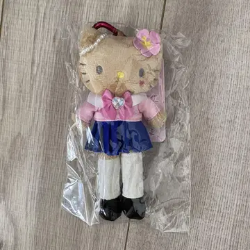 미사용 새상품 헬로키티 봉제 인형 마스코트 햇볕에 탄 갸루 새상품