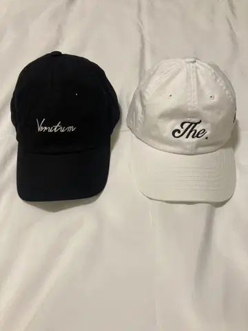 VERUTUM 베르타무 & 세븐 쓰리 야구 모자 2개 세트
