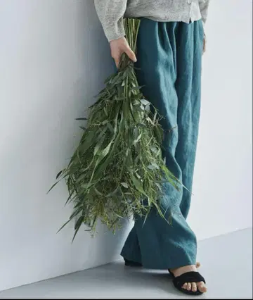 URBAN RESEARCH DOORS 린넨 이지 팬츠