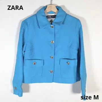 상태 좋음 ZARA 자라 자켓 스카이블루 M