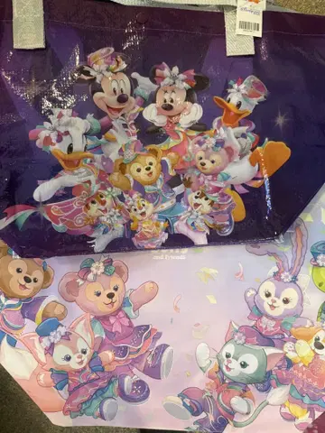 홍콩 디즈니 20주년 쇼핑백 S 세트