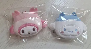 치이카와 산리오 콜라보 헤어 클립 마이멜로디 시나몬