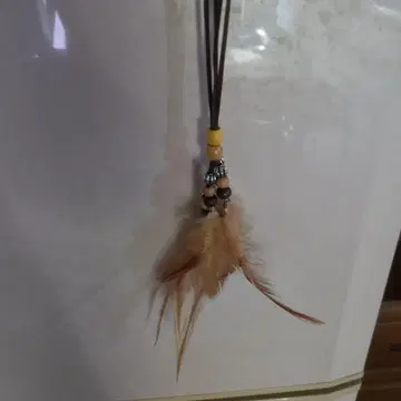 내추럴 페더 목걸이