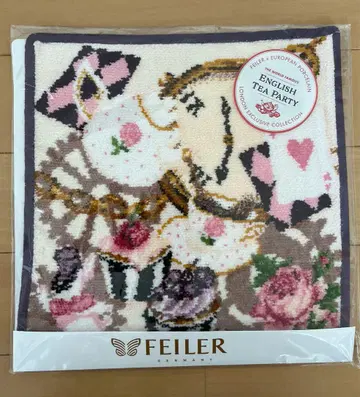FEILER 페일러 타월 손수건 잉글리시 티 파티