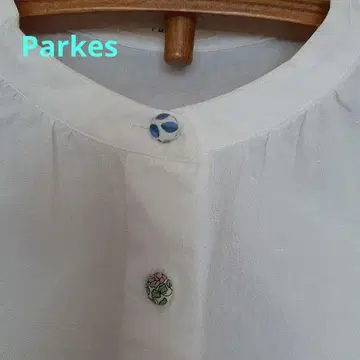 파크스 슬리브리스 셔츠 원피스