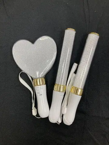 하트 응원봉과 응원봉 2세트