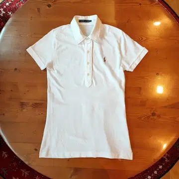 Ralph Lauren 화이트 피케 셔츠 L 사이즈