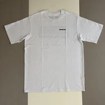 patagonia 화이트 T셔츠