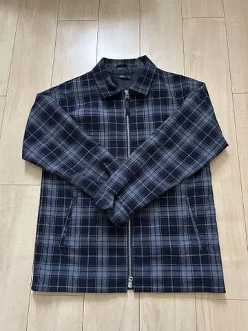 TESS 체크 블루종