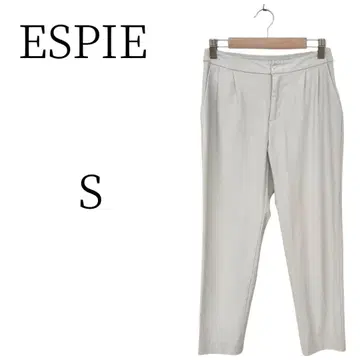 ESPIE 라이트 그레이 플리츠 슬랙스 S