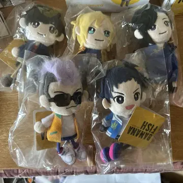 BANANA FISH 손가락 인형 참 아쉬 에이지 싱 쇼터 위엘룽