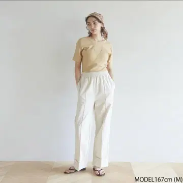 SEAROOMLYNN 더블 헴 PIN 턱 스트레이트 팬츠