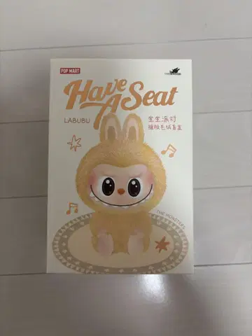 LABUBU Have a Seat 봉제 인형 시리즈