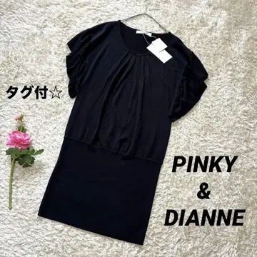 PINKY&DIANNE 택 포함 V넥 원피스 프릴